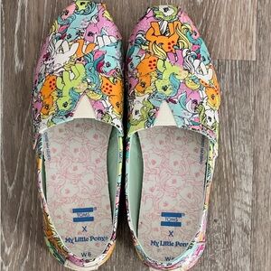 TOMS X MY LITTLE PONY Limited Edition Slip On Shoes SOLD OUT